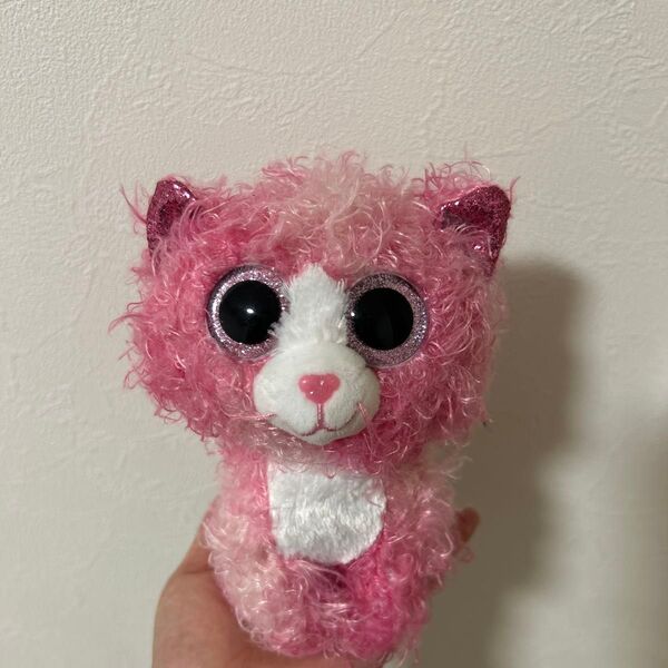 Ty Beanie Boo's ピンクのぬいぐるみ