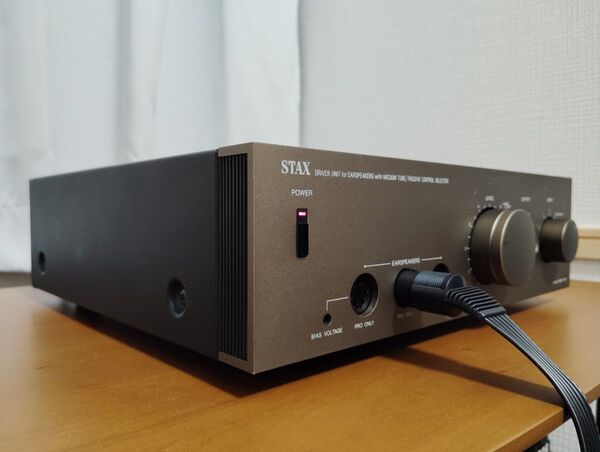 STAX スタックス SRM-T1W 真空管ドライバー ヘッドホンアンプ 中古動作品