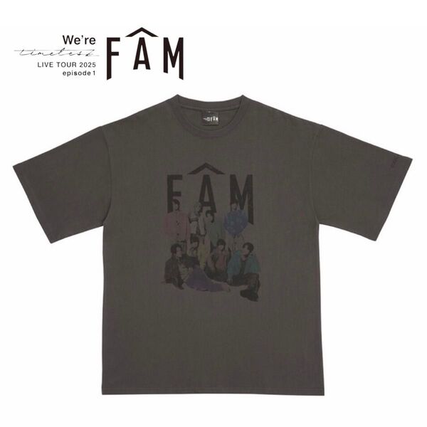 ★早い者勝ちです★timelesz LIVE TOUR 2025 FAM グッズ Tシャツ