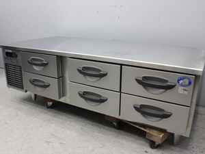  secondhand goods Panasonic pcs under refrigerator do lower SUR-DG1671-2A table shape refrigerator 1635×750×550 cold table for kitchen use 01-27507 17115