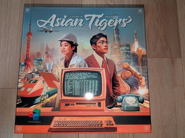 アジアンタイガース 和訳ルール付き ボードゲーム