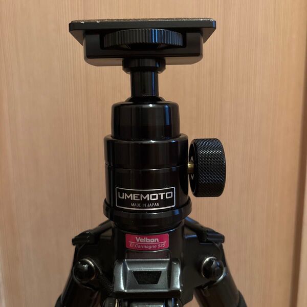 Velbon El Carmagne 535 三脚 UMEMOTO 梅本製作所高精度自由雲台 SL-50ZSC