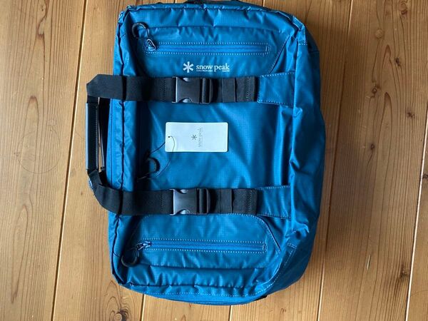 【未使用】snow peak2wayバッグ UG-729BL