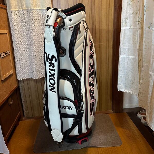 SRIXON ツアーモデル キャディバッグ 5分割 ゴルフバッグ フードなし