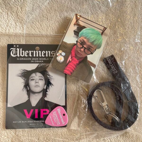 G-DRAGON ジヨン VIP特典 大阪 1日目 VIPパス トレカ
