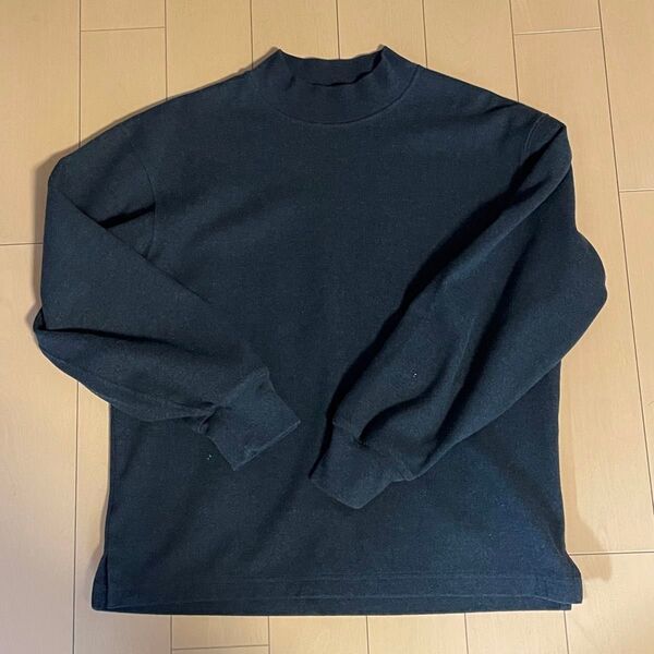 UNIQLO U ブラッシュドジャージーモックネックTシャツ Sサイズ