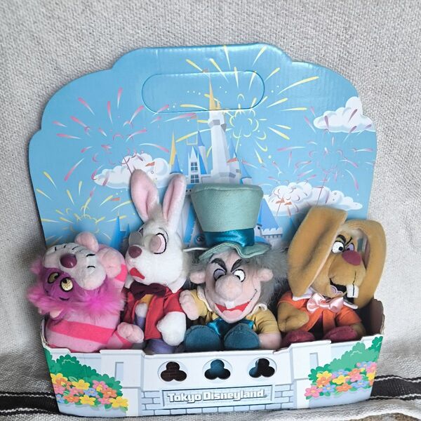 TDL ふしぎの国のアリス ぬいぐるみ Disney ディズニー ランド シー