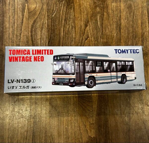 トミカリミテッドヴィンテージ ネオ いすゞ エルガ 西武バス LV-N139 j 1/64