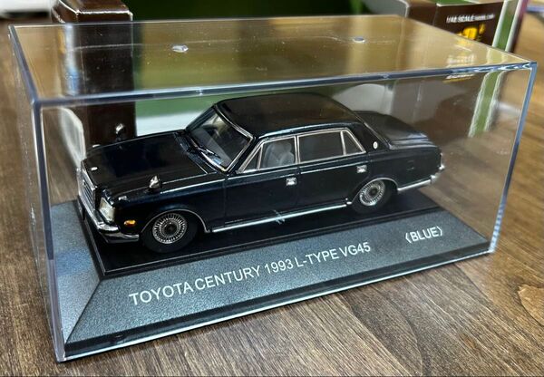 1/43 トヨタ センチュリー VG45 ブルー 青 紺 tosa collection 1993 L-TYPE BLUE