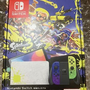 本体+箱+ドックのみ Nintendo Switch 有機ELモデル スプラトゥーン3エディション