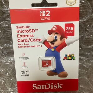 純正未使用品 サンディスク Switch2 SDカード microSD Express Card 256GB