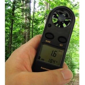 デジタル風速計★測定単位切替OKアネモメーター