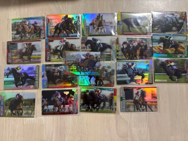サラブレッドホースコレクション ツインウエハース 第2R 20枚セット ロジックサイン入り