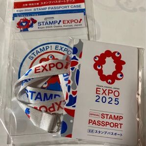 大阪関西万博 公式スタンプパスポート 新品 スタンプパスポートケース