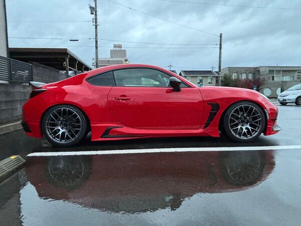 ホイール ワーク エモーション M8R 9.5J PCD100-5穴タイヤYOKOHAMA AD09 245/35/18製造22年