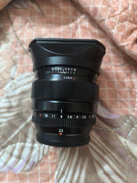 Fujifilm xf23mm F1.4 r 別売レンズフード