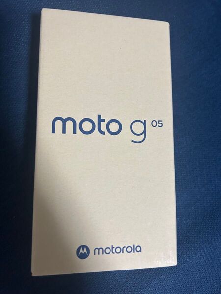 moto g05 ミスティブルー SIMフリー