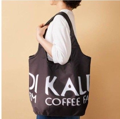 【新品】カルディ コンパクト保冷バッグ ブラック KALDI 折り畳み