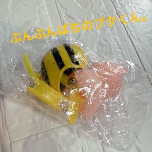 自転車アクセサリー☆ブタくん☆蜂のぶたくん☆マスコット☆ラバーピッグ☆おもしろ☆ブタ☆ヘルメット軍団☆かわいい