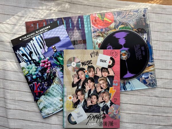 【おまけ付き】Stray Kids スキズ the sound 初回限定盤B 初回B CD