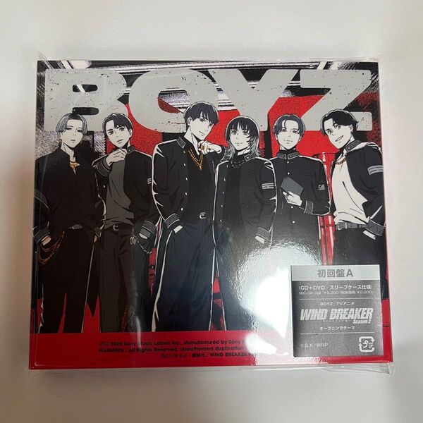 BOYZ WIND BREAKER Season2 OP 初回限定盤A CD+DVD
