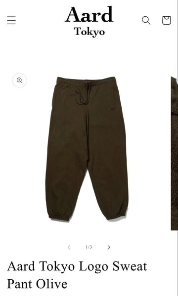 Aard Tokyo スウェットパンツ olive L