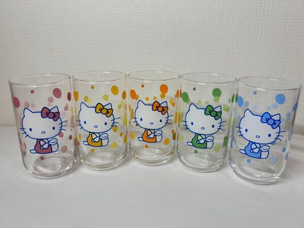 ハローキティ グラス 5個セット