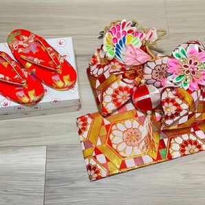 七五三 結び帯 草履16センチ