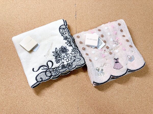 新品・未使用品JILLSTUARTタオルハンカチ2枚