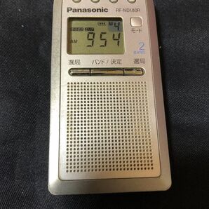 D39早い物勝ち!Panasonic FM/AMラジオ RF-ND180RA