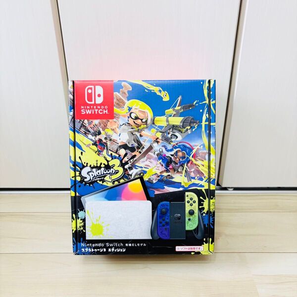 【未使用】有機EL Nintendo Switch ニンテンドースイッチ 本体 スプラトゥーン3