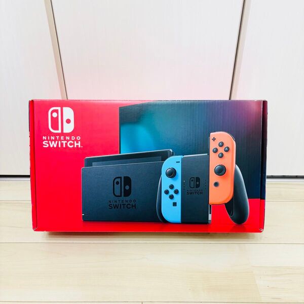 【未使用】バッテリー強化版 Nintendo Switch ニンテンドースイッチ 本体 ネオン