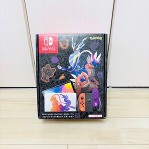 【未使用】有機EL Nintendo Switch ニンテンドースイッチ 本体 スカーレットバイオレットエディション
