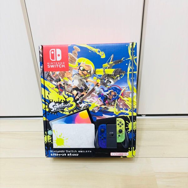 【未使用】有機EL Nintendo Switch ニンテンドースイッチ 本体 スプラトゥーン3