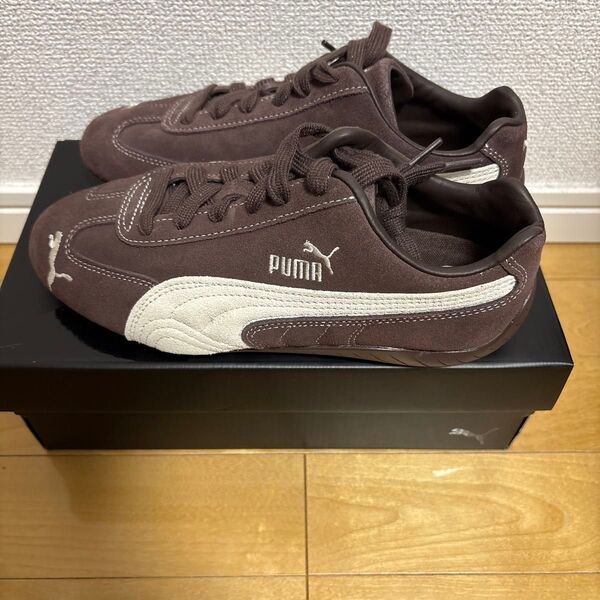 新品未使用PUMA SPEEDCAT スピードキャット ブラウン 24CM