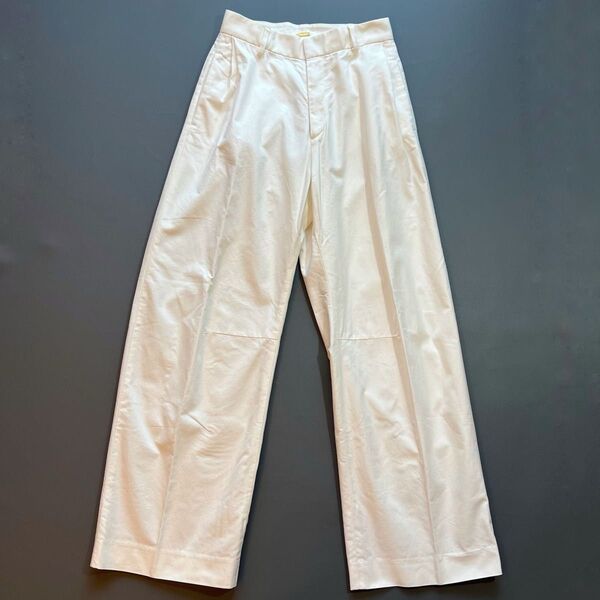 美品・希少 ドゥーズィエムクラス 23年モデル TUCK CHINO ワイドパンツ タックチノパンツ
