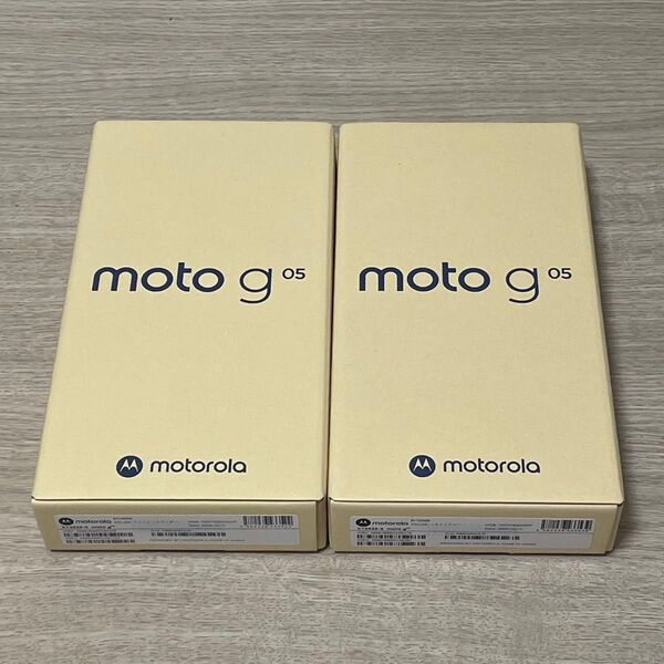 MOTOROLA moto g05 128GB フレッシュラベンダー ミスティブルー