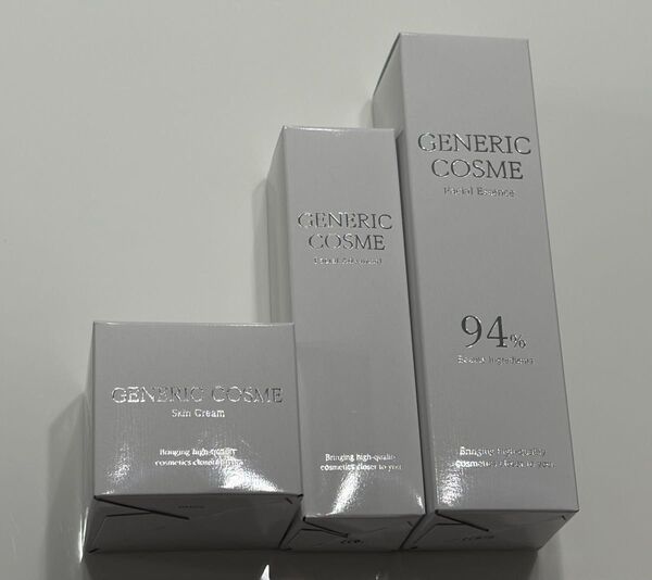 【ジェネリック化粧品 公式】スキンケア 3点セット ジェネリック化粧品 化粧水 美容液 美容クリーム