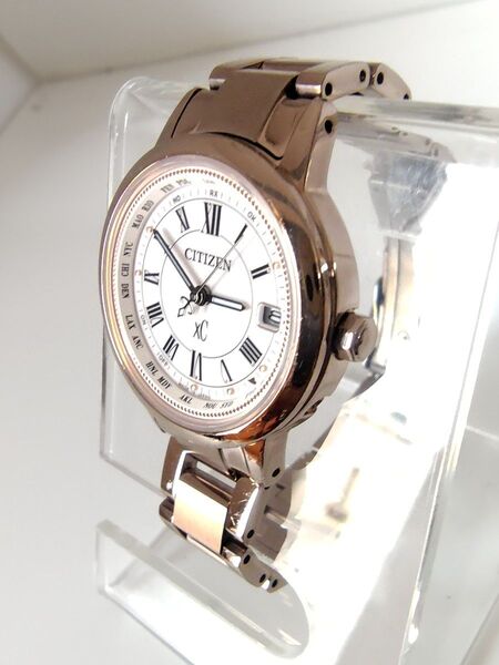 【電波ソーラー、美品】CITIZEN シチズン クロスシー チィタニアライン ハッピーフライト EC1144-51W
