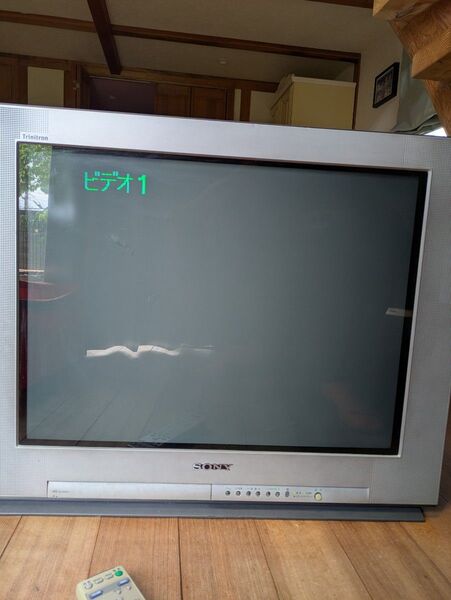 SONY トリニトロン ブラウン管テレビ KV-29DS1 リモコン付き