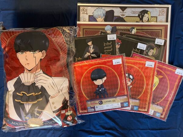 ☆ マッシュルくじ メタリックアートシート 2種+マッシュ&ドット&レモンセット