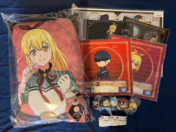 ☆ マッシュルくじ メタリックアートシート+レモン・マッシュセット+おねむたん