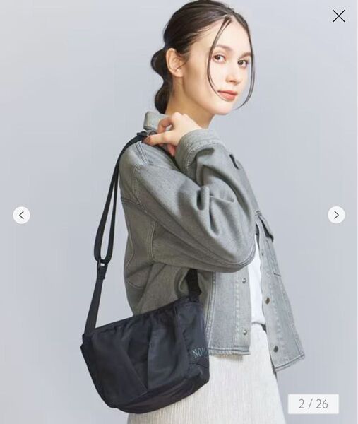 新品 ノマディス イエナ別注 BASQUE Petit ショルダーバッグ