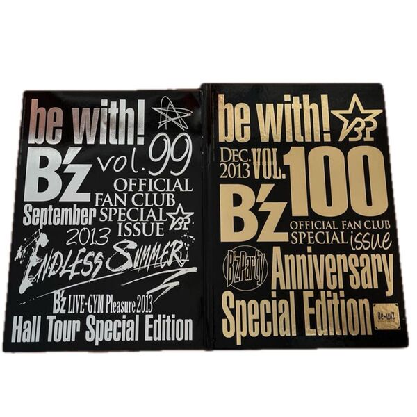 B'z be with! vol.99.100ファンクラブ会報 記念誌