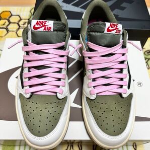 Travis Scott Jordan 1 Reverse Olive 27.5 nike jordan1us9.5 正規品