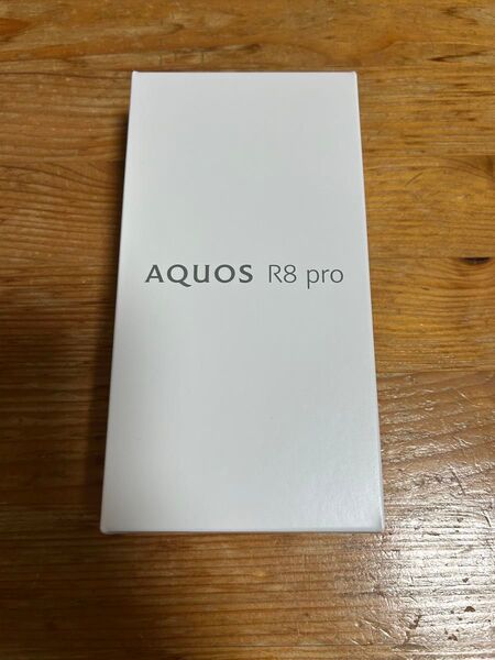新品未使用 SHARP AQUOS R8 pro SH-R80P ブラック