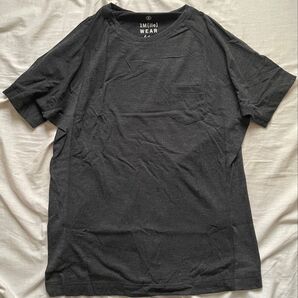 【2点セット】coen 1M ワンマイルウェア tシャツ ダークグレー ベージュ