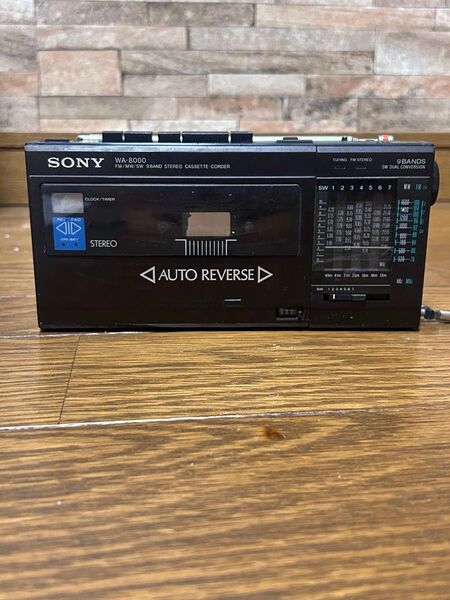 希少品 SONY ソニー WA-8000 ラジカセ 本体のみ 通電不可