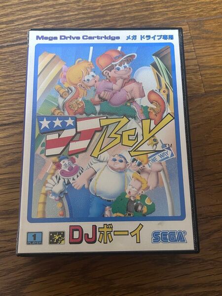 DJボーイ(DJBoy) メガドライブ MD 箱、取説付き SEGA カネコ サミー