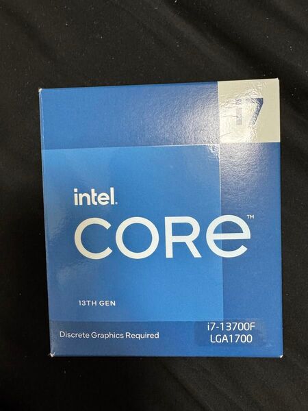 Intel Core i7 13700F BOX 動作確認済